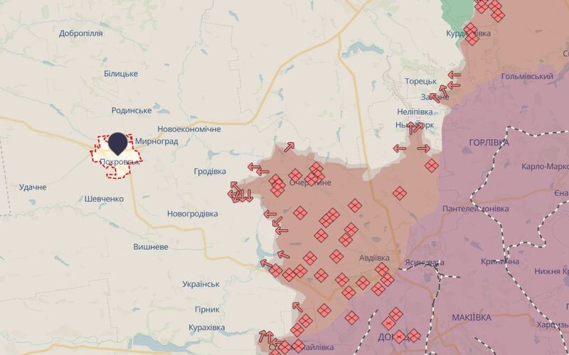 У ЗСУ пояснили мету окупантів на Покровському напрямку