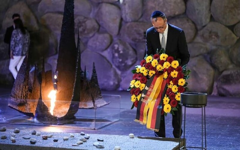 Фрідріх Мерц відвідав меморіал історії Голокосту в Єрусалимі