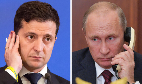 Президенти Росії і України провели телефонну розмову напередодні зустрічі у Парижі