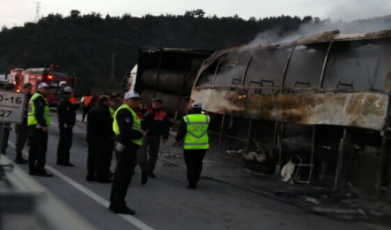 ДТП с автобусом на севере Турции: много погибших