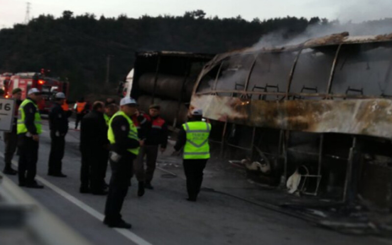 ДТП с автобусом на севере Турции: много погибших