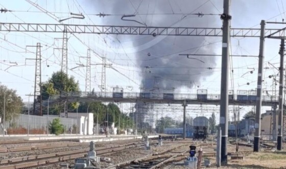 У Криму дрони атакували залізничну станцію