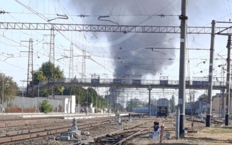 У Криму дрони атакували залізничну станцію