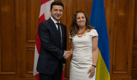Зеленский провел встречу с Министром иностранных дел Канады