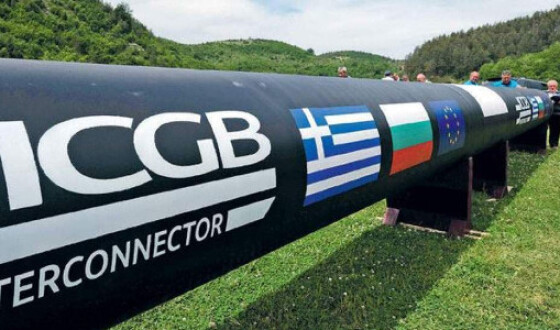 Всі об&#8217;єкти газового інтерконектора Греція-Болгарія заповнені паливом