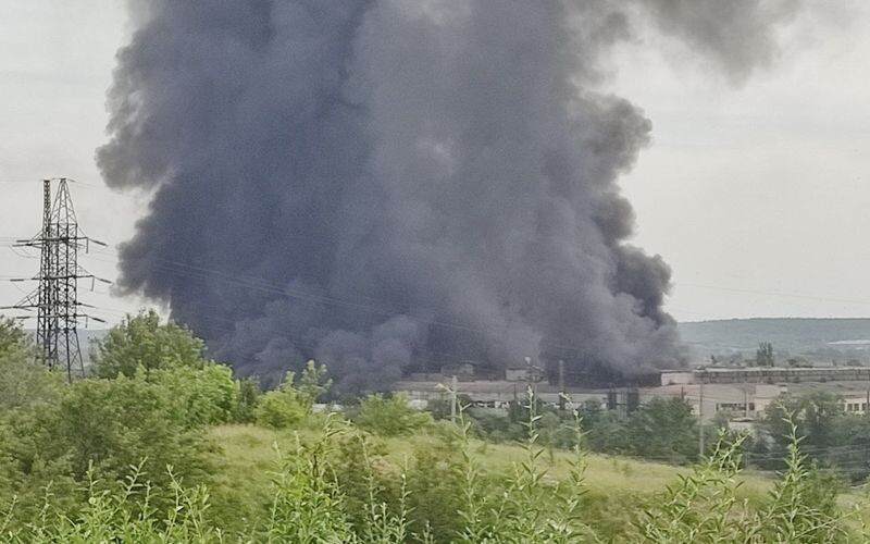 У Луганську ЗСУ завдали ракетного удару по заводу &#8220;Луганськтепловоз&#8221;