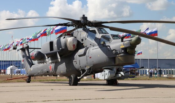У Криму в результаті відмови техніки розбився ворожий вертоліт Мі-28