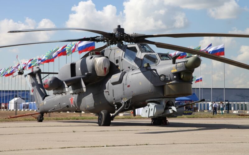 У Криму в результаті відмови техніки розбився ворожий вертоліт Мі-28