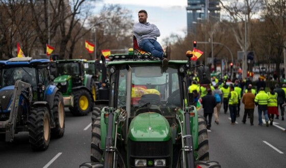 В Іспанії розпочалися наймасштабніші за 20 років протести фермерів