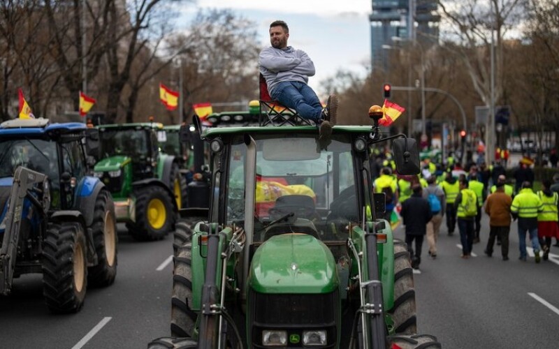 В Іспанії розпочалися наймасштабніші за 20 років протести фермерів