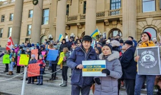 В Канаде поддержали украинцев