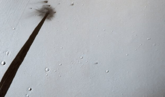 Астрономы рассказали о последствиях падения метеорита на Марс