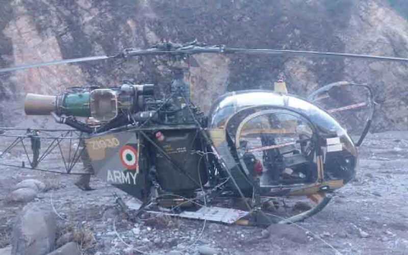 В Індії розбився військовий вертоліт Cheetah