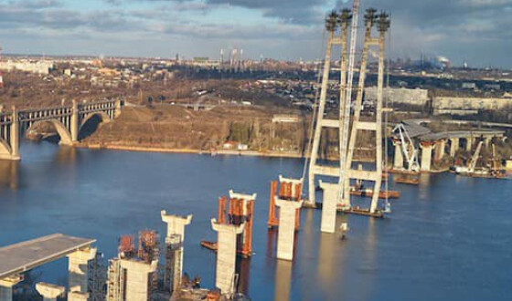 Турецкая компания приступает к строительству моста в Запорожье