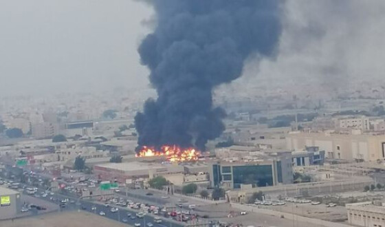 В ОАЕ дотла згорів великий ринок, з сусідньої лікарні евакуювали пацієнтів