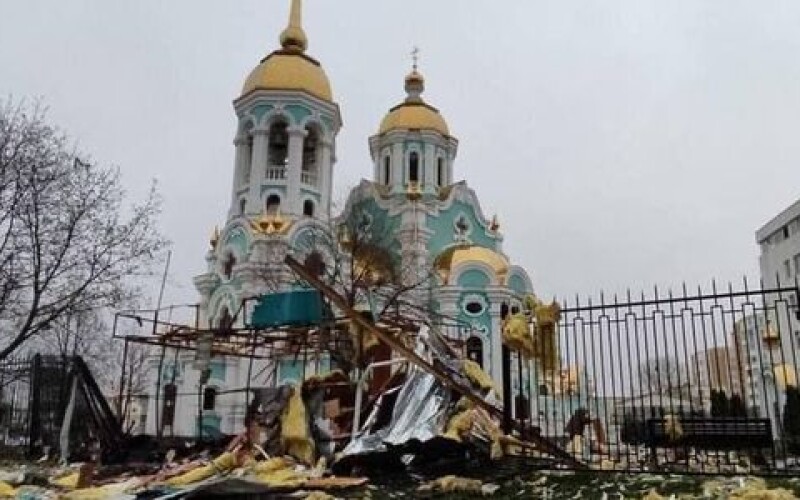 У Харкові російські окупанти знищили храм Преображення Господнього
