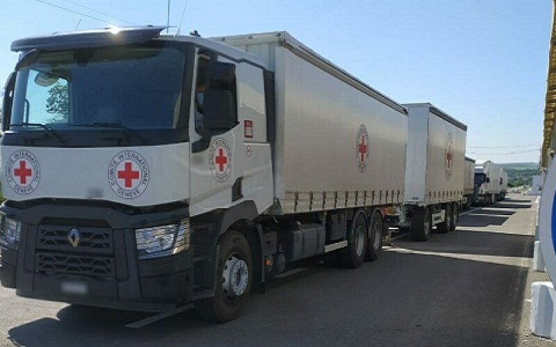 Червоний Хрест направив 50 тонн гуманітарки у Донецьк