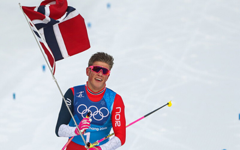 Норвежский лыжник попал в аварию