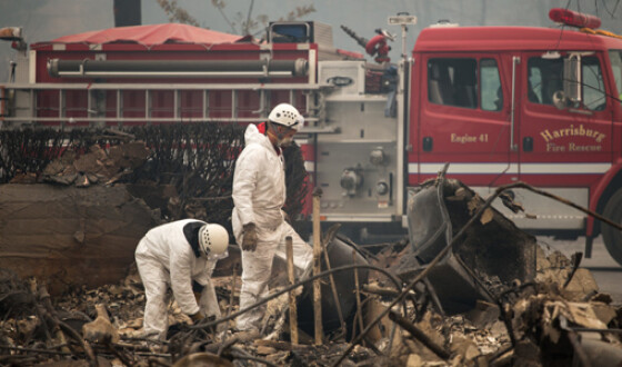 Число жертв пожаров в Калифорнии продолжает расти