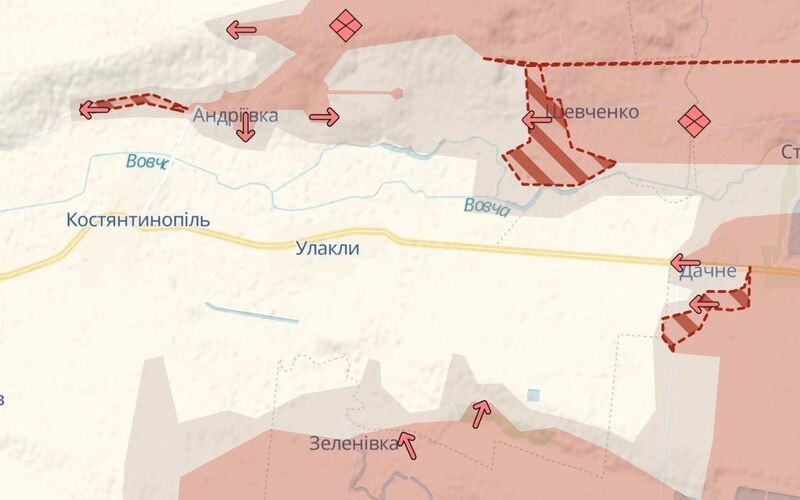 Армія окупантів просунулася на Харківщині та Донеччині