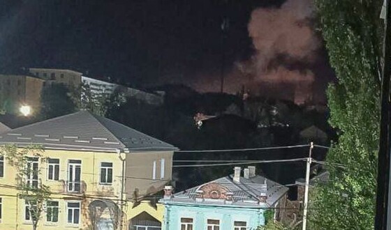 У Маріуполі після ракетного удару по позиціях окупантів сталася пожежа