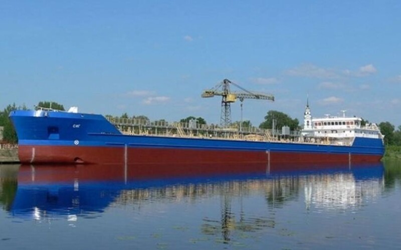 Російський танкер біля Керченського мосту атакував дрон з 450 кг тротилу