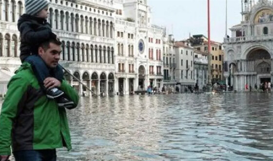70% городской поверхности Венеции может уйти под воду