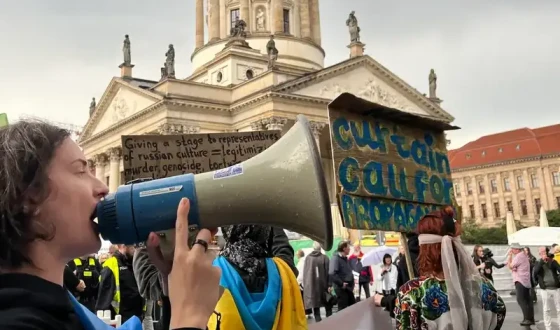Протест проти Ани Нетребко відбувся біля Лондонської опери