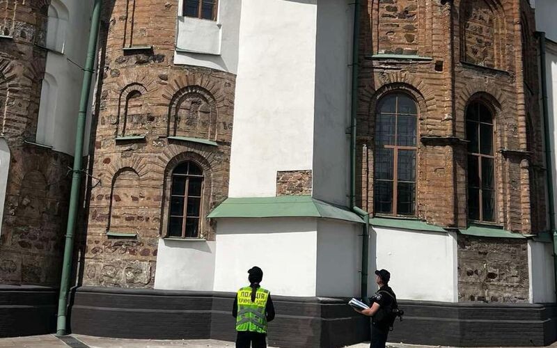 У Києві через російську атаку пошкоджений Софійський собор