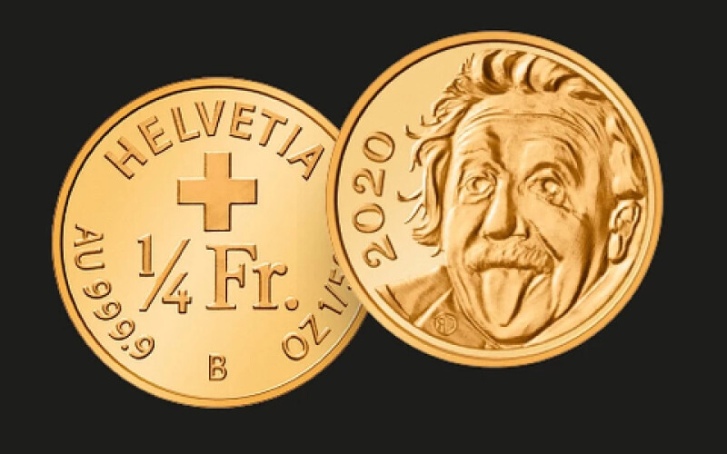 У Швейцарії викарбували найменшу золоту монету в світі