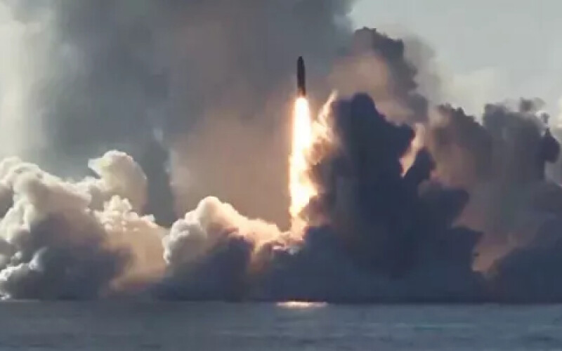 Російська ракета з підводного човна виявилася небоєздатною