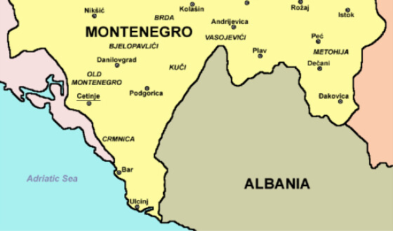 У Чорногорії албанці почали демонструвати сепаратистські настрої