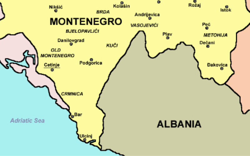 У Чорногорії албанці почали демонструвати сепаратистські настрої