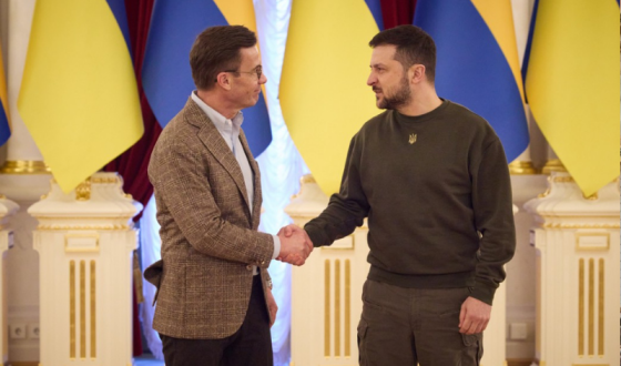 Зеленський розпочав візит до Швеції