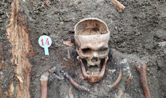 У котловані будівельники розкопали скелети колишніх в&#8217;язнів