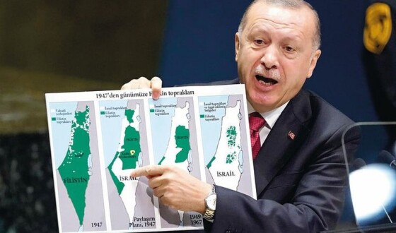 Президент Туреччини виступив на підтримку ХАМАС та Палестини