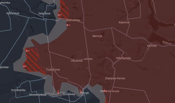 Українські монітори фіксують просування ворога на фронті