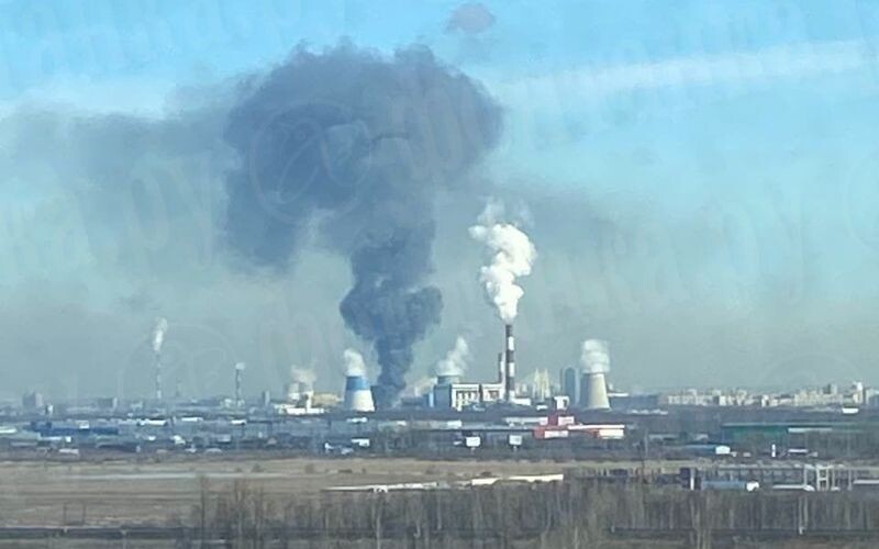 У Санкт-Петербурзі горить Південна ТЕЦ