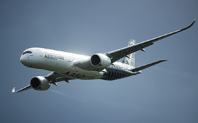 На Airbus подали до суду через якість виготовлення А350