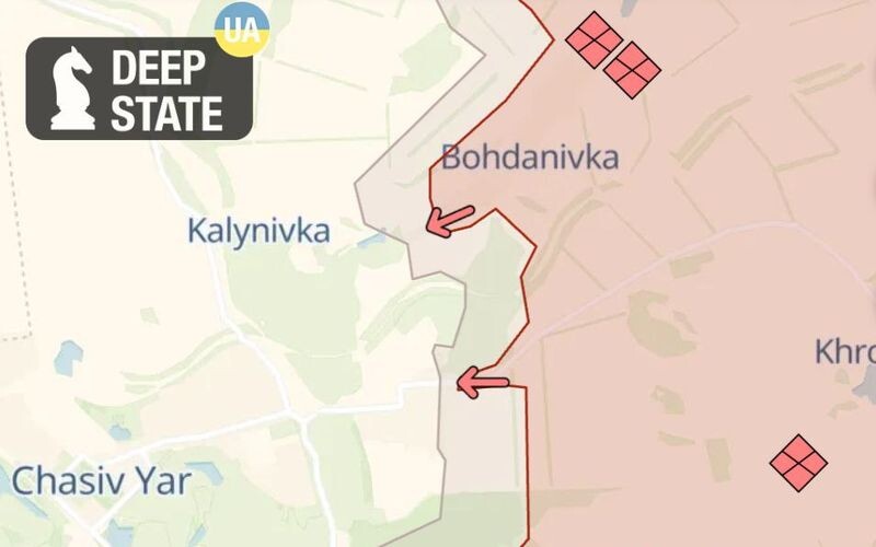 Міноборони України спростовує втрату Богданівки під Бахмутом