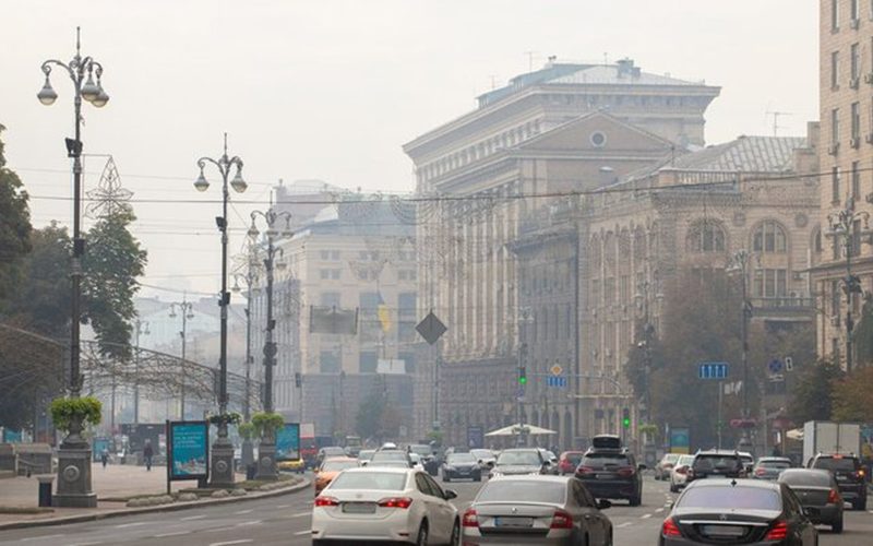 У Києві знову спостерігається погіршення якості повітря