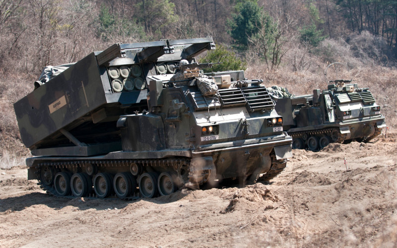 РСЗВ M270 MLRS ЗСУ успішно відпрацювали по позиціям окупантів