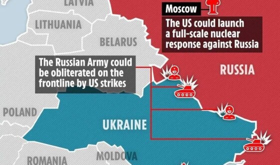 США можуть завдати ядерного удару по Росії, якщо РФ застосує ядерну зброю в Україні