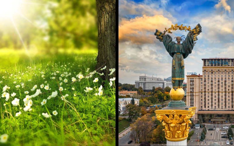 Квітень у Києві став одним із найтепліших за останні 145 років
