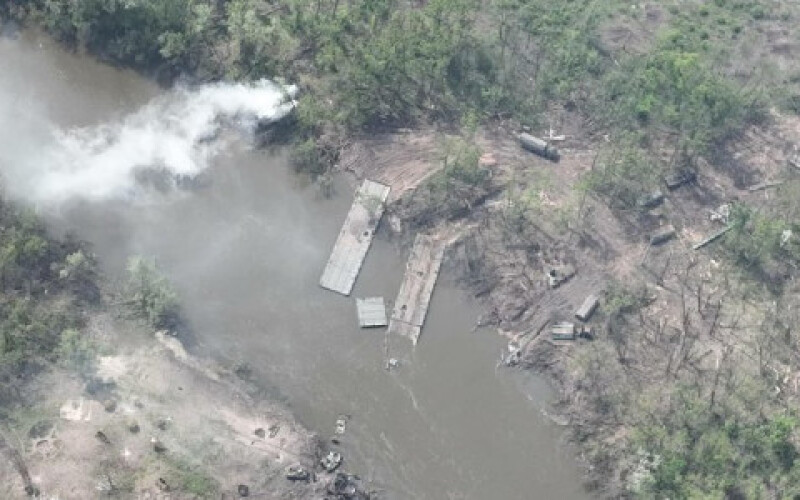На Луганщині ЗСУ знищили чергову ворожу переправу через річку