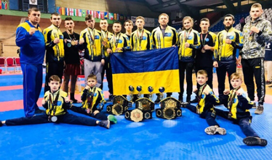 Українські кікбоксери виграли 13 золотих медалей на Кубку Європи