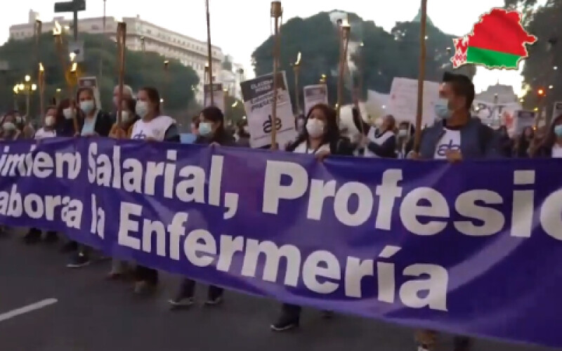 Масові протести медпрацівників пройшли по всьому світу