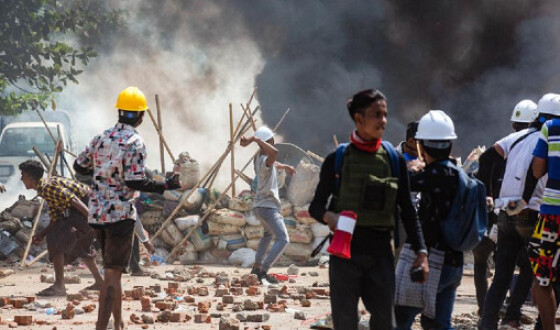Число загиблих на акціях протесту в М&#8217;янмі досягло 570 осіб