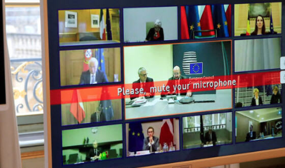 Эрдоган, Меркель, Макрон и Джонсон провели видеоконференцию