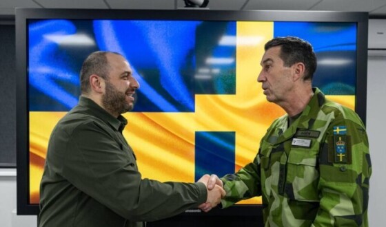 Рустем Умєров зустрівся з Головнокомандувачем Збройних Сил Швеції